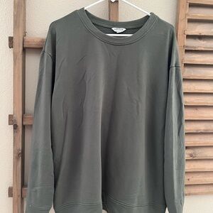 Orvis Forest Green Crewneck Sweater